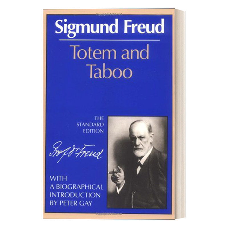 英文原版 Totem and Taboo 弗洛伊德 图腾与禁忌 标准版 英文版 进口英语原版书籍