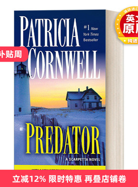 英文原版 Predator Kay Scarpetta 14 首席女法医系列14 捕食者 惊悚悬疑探案小说 Patricia Cornwell 英文版 进口英语原版书籍