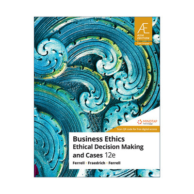 英文原版 Business Ethics Ethical Decision Making and Cases 企业伦理学 第12版 英文版 进口英语原版书籍