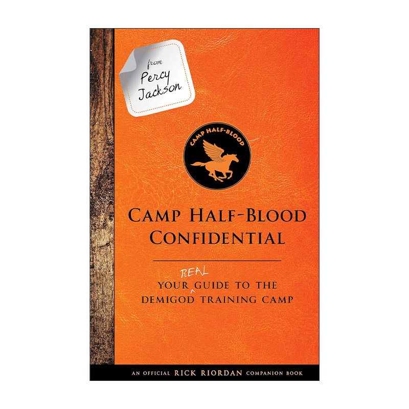 英文原版 From Percy Jackson Camp Half-Blood Confidential 来自波西杰克逊 营地混血机密指南 阿波罗的审判 精装 英文版 进口