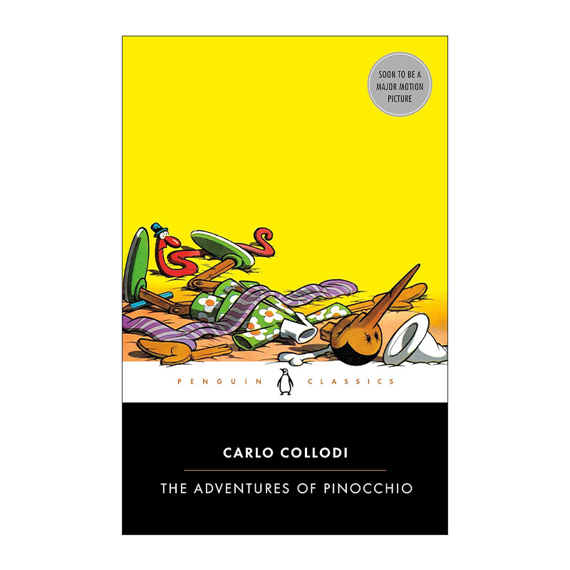 英文原版 The Adventures of Pinocchio Penguin Classics 木偶奇遇记 匹诺曹 企鹅经典 Carlo Collodi卡洛·科洛迪 进口英语书籍