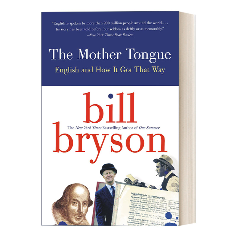 英文原版 The Mother Tongue 布莱森英语简史 Bill Bryson 比尔布莱森 万物简史作者 英文版 进口英语原版书籍