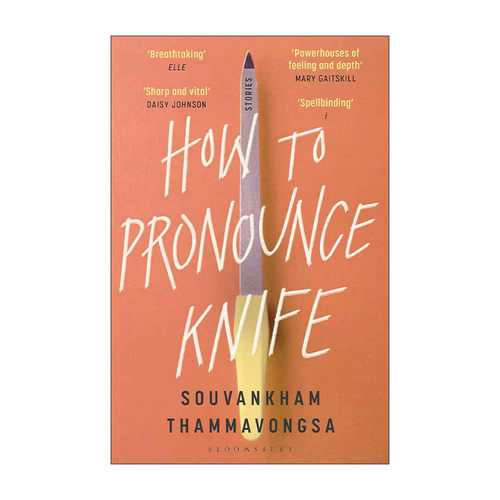 英文原版 How to Pronounce Knife 怎么念knife 短篇小说集 老挝裔作家苏万坎·坦马冯萨 加拿大吉勒文学奖 进口英语原版书籍
