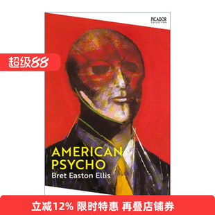 英文原版 American Psycho 关于人性最黑暗一面的暴力和令人发指的黑色喜剧文学小说 英文版 进口英语原版书籍