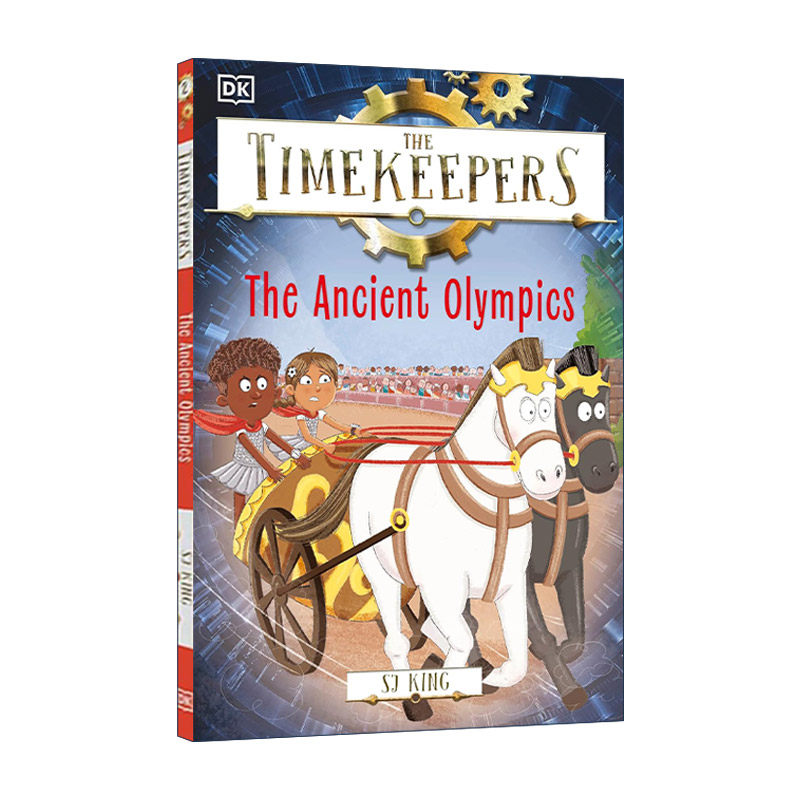 英文原版 The Timekeepers Ancient Olympics 时间记录者 古代奥运会 DK历史主题儿童冒险故事 英文版 进口英语原版书籍 - 实物图