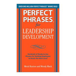 领导力发展 书籍 Phrases 进口英语原版 英文版 完美用语 Developme Leadership For Perfect 英文原版