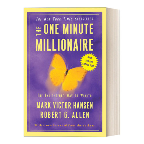 英文原版 The One Minute Millionaire 一分钟百万富翁 Mark Victor Hansen 英文版 进口英语原版书籍