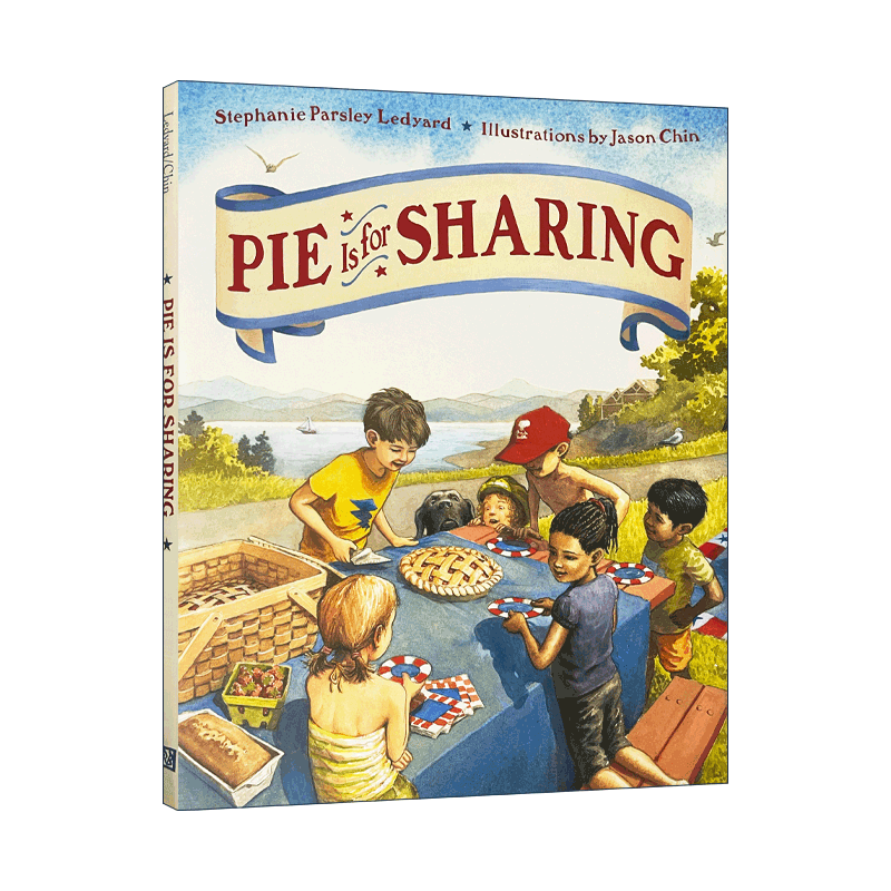英文原版 Pie Is for Sharing 派是用来分享的 精装绘本 学会分享 英文版 进口英语原版书籍