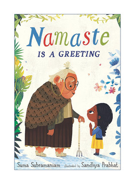 英文原版 Namaste Is a Greeting 合十礼是一种问候 儿童精装绘本 Sandhya Prabhat 英文版 进口英语原版书籍