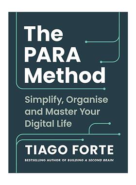 英文原版 The PARA Method PARA方法 简化 整理并掌控你的数字生活 Tiago Forte 英文版 进口英语原版书籍