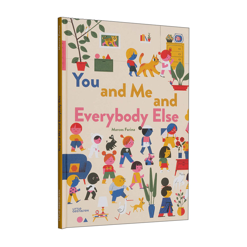 英文原版 You and Me and Everybody Else 你我和所有人 儿童艺术绘本 儿童图画书 英文版 进口英语原版书籍