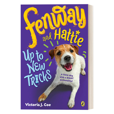 英文原版 Fenway and Hattie 03 Up to New Tricks 芬威和海蒂系列03 新把戏 儿童幽默动物小说 英文版 进口英语原版书籍