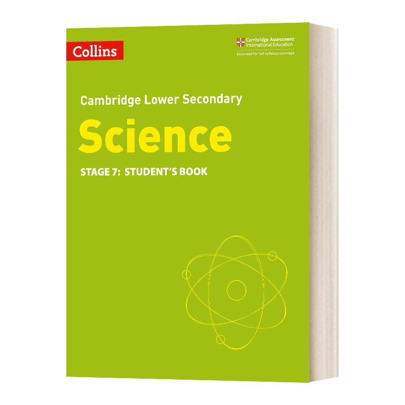 英文原版 Collins Cambridge Lower Secondary Science Stage 7 柯林斯剑桥初中科学学生用书 第七阶段 英文版 进口英语原版书籍