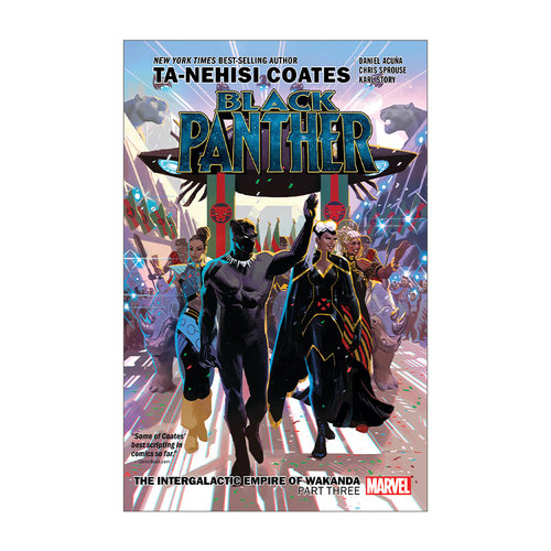 英文原版 Black Panther Book 8 The Intergalactic Empire Of Wakanda Part Three 黑豹 星际瓦坎达帝国 第三部分漫威漫画 英文版