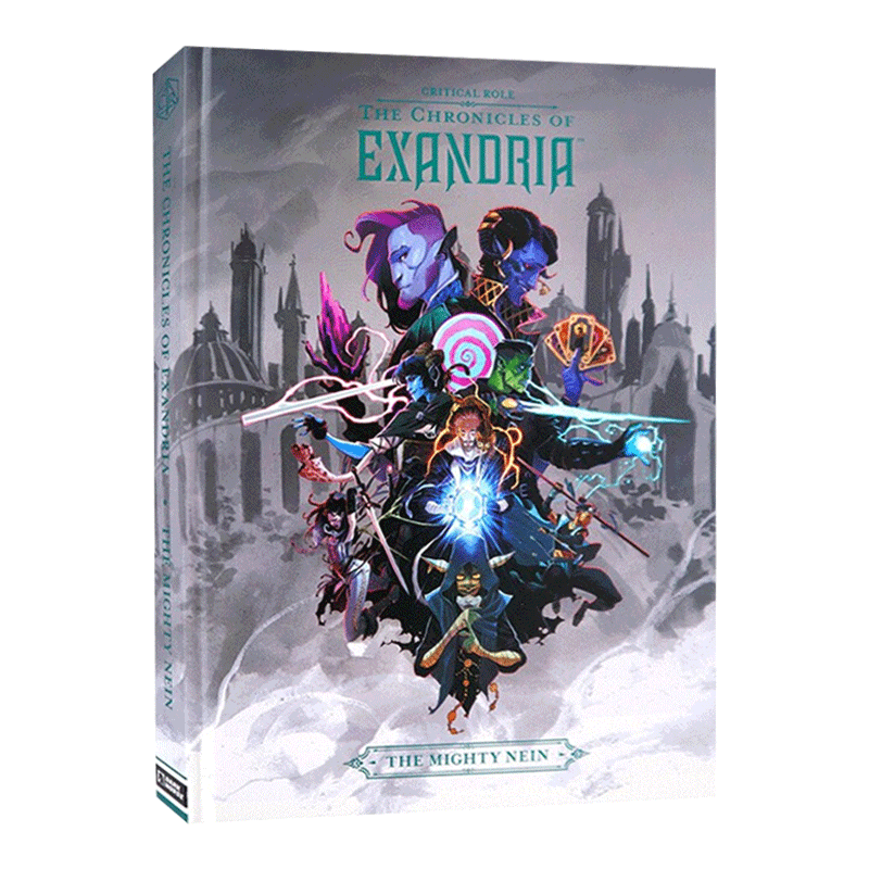 英文原版 Critical Role The Chronicles of Exandria The Mighty Nein 关键角色Exandria编年史 精装 英文版 进口英语原版书籍