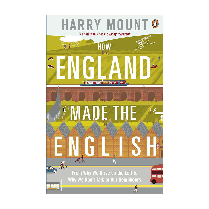 英文原版 How England Made the English 英国人是如何造就的 哈里·芒特 英文版 进口英语原版书籍