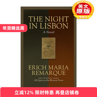 英文原版 The Night in Lisbon 里斯本之夜 雷马克Erich Maria Remarque 英文版 进口英语原版书籍