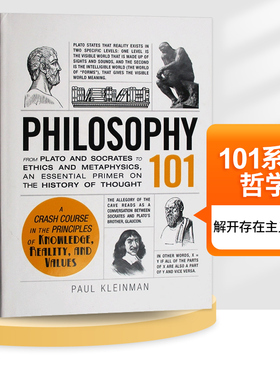 101系列 哲学 英文原版 Philosophy 101 英文版原版书籍 精装进口英语书 Paul Kleinman