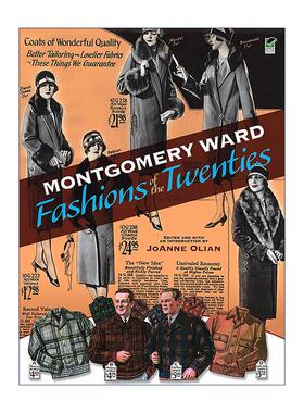英文原版 Montgomery Ward Fashions of the Twenties 蒙哥马利沃德百货公司 20世纪的时尚 服装设计历史 JoAnne Olian 英文版