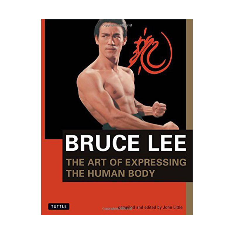 英文原版 Bruce Lee The Art of Expressing the Human Body Bruce Lee Library 李小龙健身法 肢体表达的艺术 进口英语原版书籍