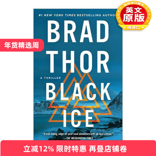 英文原版 Black Ice 黑冰 情报员斯科特系列 惊悚小说 英文版 进口英语原版书籍