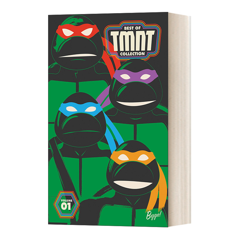 英文原版 Best of Teenage Mutant Ninja Turtles Collection  Vol.1 忍者神龟 变种时代 精选合集 卷一 IDW漫画 进口英语原版书籍