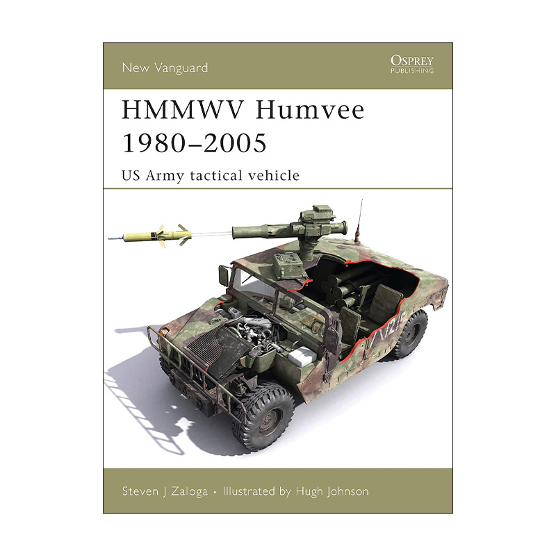 英文原版 HMMWV Humvee 1980–2005 美国HMMWV悍马 先锋武器系列 英文版 进口英语原版书籍