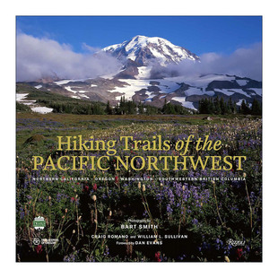 英文原版 Hiking Trails of the Pacific Northwest 太平洋西北部的徒步路线 运动 旅行指南 精装艺术摄影图册 Craig Romano