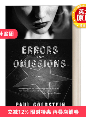 英文原版 Errors and Omissions Michael Seeley Mystery 01迈克尔·瑟雷之谜1 误差与遗漏 惊悚悬疑小说 Paul Goldstein 进口书籍