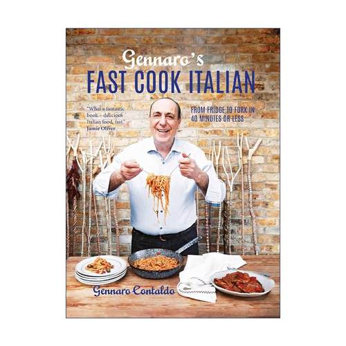 英文原版 Gennaro's Fast Cook Italian 意大利名厨Gennaro Contaldo的快手意式食谱 精装 英文版 进口英语原版书籍