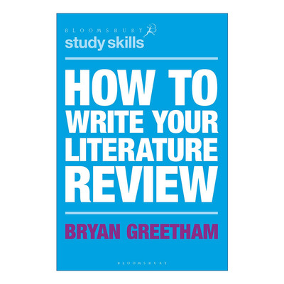 英文原版 How to Write Your Literature Review 如何写好文献综述 布莱恩·格里瑟姆 英文版 进口英语原版书籍