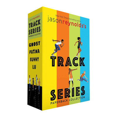 英文原版 Jason Reynolds's Track Series Paperback Collection 田径队系列1-4套装 纽伯瑞作家 杰森雷诺兹 成长与跑步 英文版