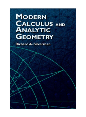 英文原版 Modern Calculus and Analytic Geometry 现代微积分与坐标几何 Richard A. Silverman 英文版 进口英语原版书籍