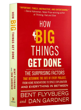 英文原版 How Big Things Get Done 大事如何做成 项目管理 精装 Bent Flyvbjerg 英文版 进口英语原版书籍