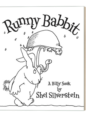 英文原版 Runny Babbit 尼巴子兔 谢尔希尔弗斯坦 精装绘本 英文版 进口英语原版书籍