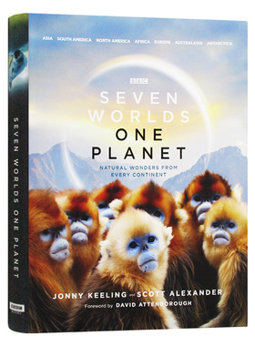 七个世界 一个星球 英文原版 Seven Worlds One Planet BBC纪录片 自然史 精装 英文版 进口原版英语书籍