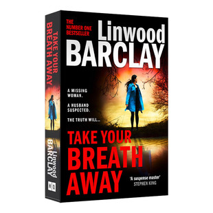 呼吸 书籍 Your 进口英语原版 英文版 林伍德·巴克雷畅销悬疑小说 带走你 Away Breath Take 英文原版