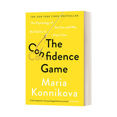 英文原版 The Confidence Game 我们为什么会受骗 玛丽亚·康妮科娃 纽约时报畅销书 英文版 进口英语原版书籍
