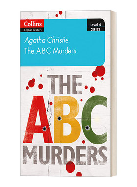 英文原版 Collins Agatha Christie ELT Readers B2 The ABC Murders 柯林斯阿加莎英语学习小说系列 ABC谋杀案 进口英语原版书籍