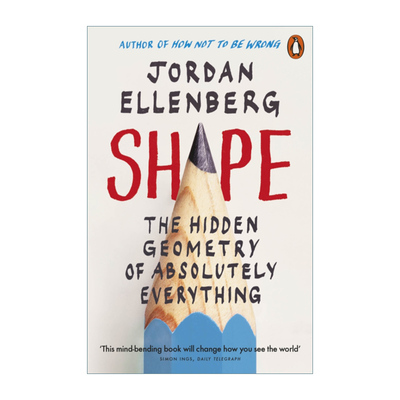 英文原版 Shape 几何学的力量 乔丹·艾伦伯格 英文版 进口英语原版书籍