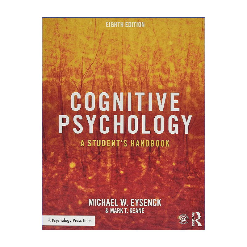 英文原版 Cognitive Psychology 认知心理学 学生手册 第8版 英文版 进口英语原版书籍