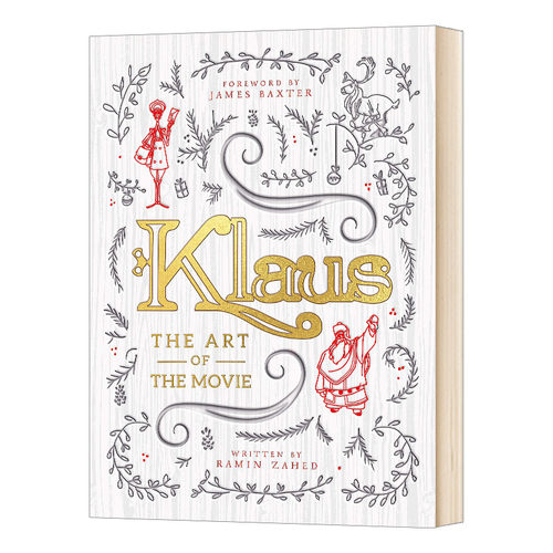 英文原版 Klaus The Art of the Movie 圣诞节的秘密 电影艺术设定集 英文版 克劳斯 进口英语原版书籍