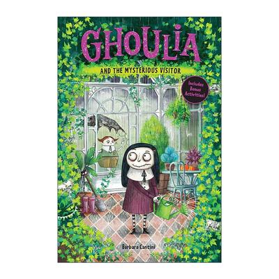英文原版 Ghoulia and the Mysterious Visitor Book #2 怪诞庄园的柯莉亚2 儿童章节桥梁故事书 英文版 进口英语原版书籍