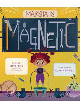 英文原版 Marsha Is Magnetic 玛莎很有吸引力 精装绘本 做自己 英文版 进口英语原版书籍