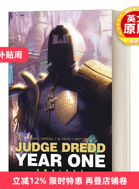 英文原版小说 Judge Dredd: Year One 特警判官漫画 第一年 英文版 进口英语原版书籍
