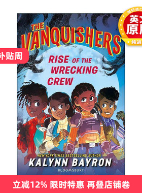 英文原版 The Vanquishers Rise of the Wrecking Crew 征服者们3 畅销青少年冒险小说 中学生课外读物 英文版 进口英语原版书籍