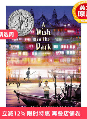 英文原版 A Wish in the Dark 闪闪发光的心愿 黑暗中的愿望 2021纽伯瑞银奖 精装 克里斯蒂娜·松托瓦 进口英语原版书籍