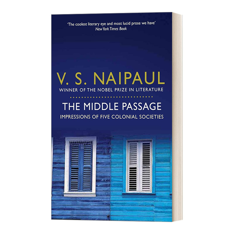 英文原版 The Middle Passage重访加勒比奈保尔“美洲三部曲”之一英文版进口英语原版书籍