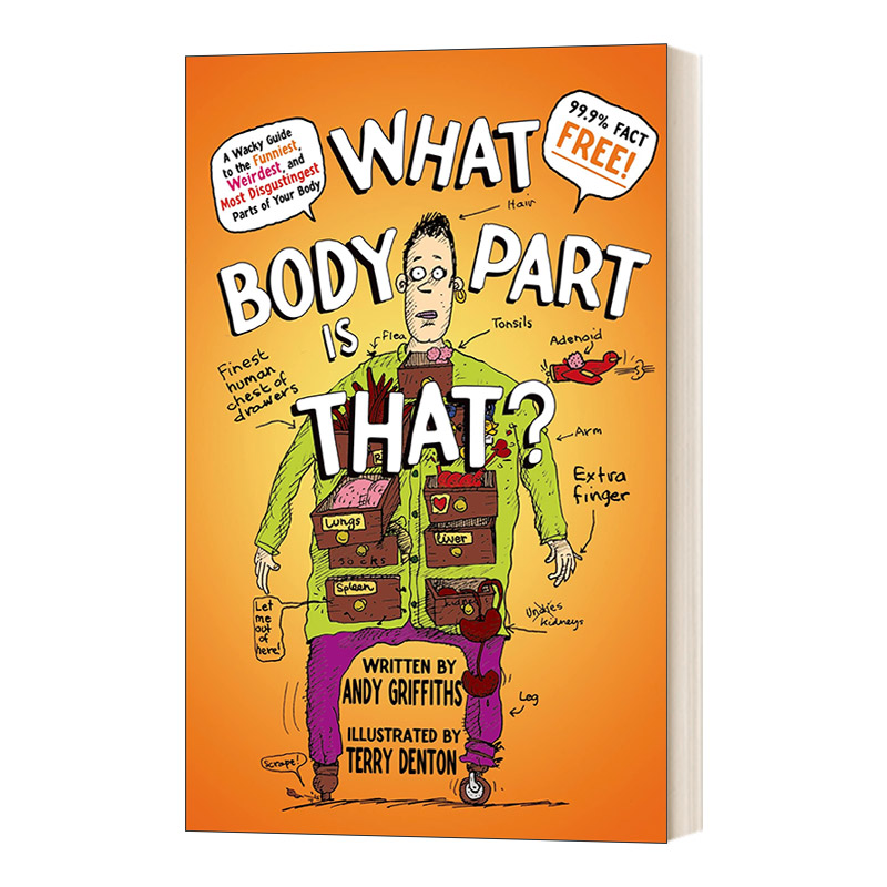 英文原版 What Body Part Is That 那是什么身体部位 英文版 进口英语原版书籍儿童全英语书