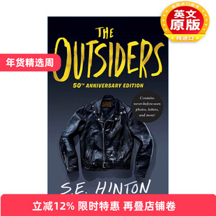 英文原版 The Outsiders 局外人 追逐金色的少年 50周年纪念精装收藏版 S. E. Hinton 英文版 进口英语原版书籍